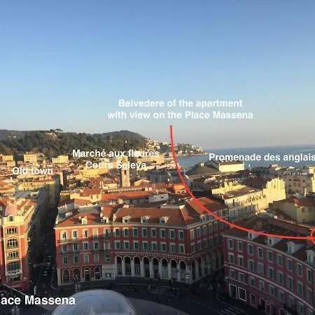 Apartment On Place Massena Nizza Exterior foto